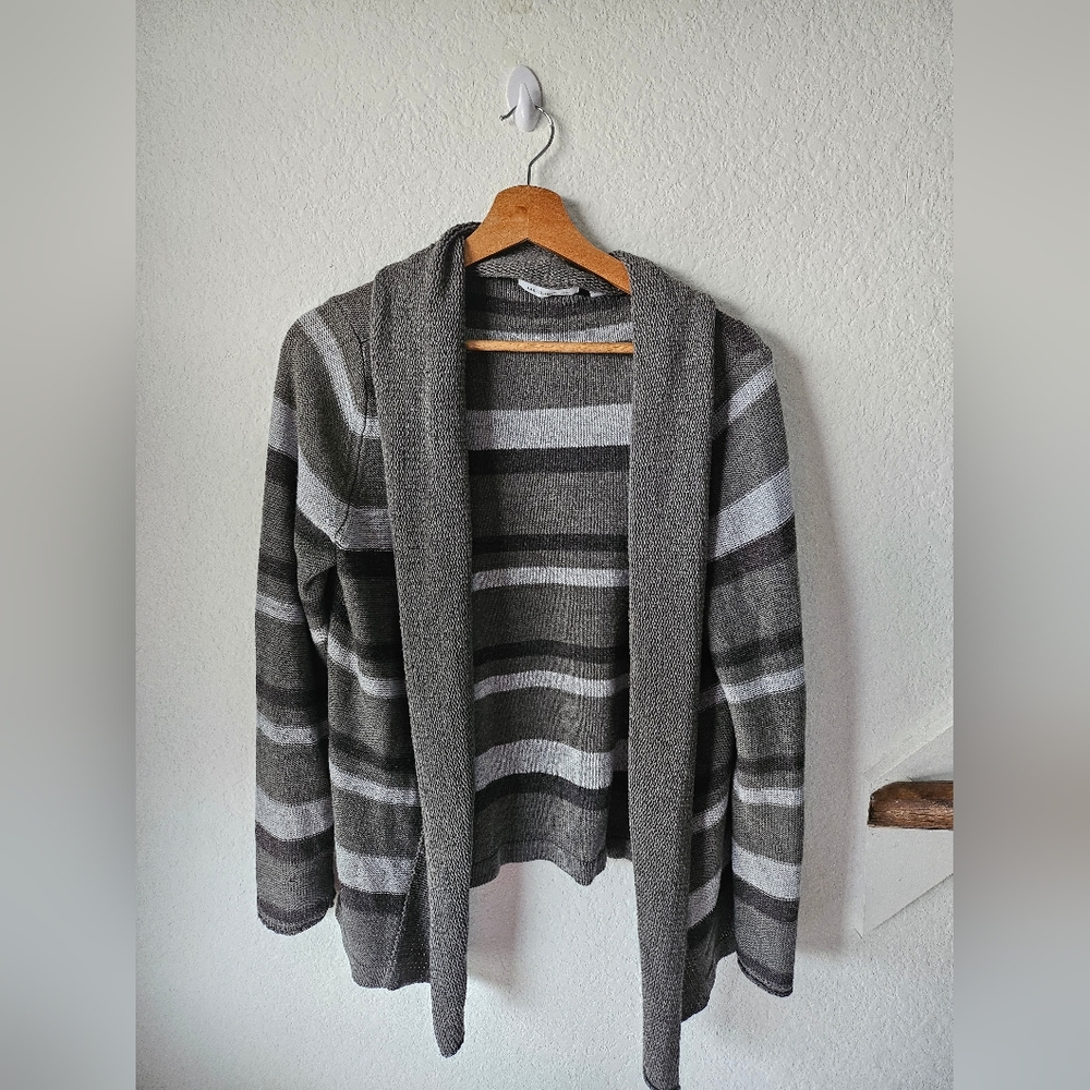 Liz claiborne striped cardigan- women
